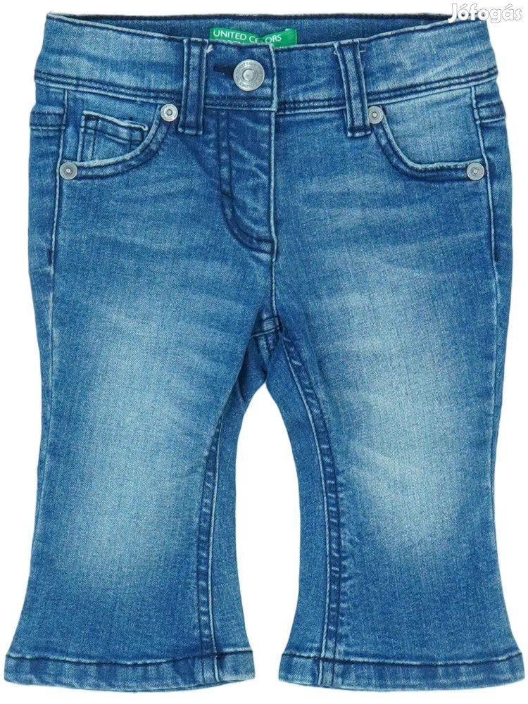 Benetton Új (címkés) Lány Farmernadrág (Méret: 86)