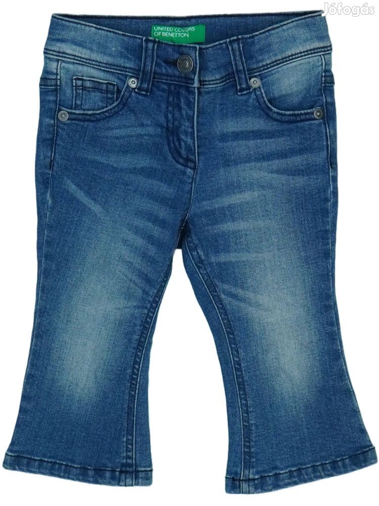 Benetton Új (címkés) Lány Farmernadrág (Méret: 92)