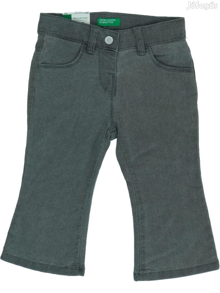 Benetton Új (címkés) Lány Farmernadrág (Méret: 98)