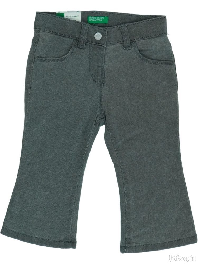 Benetton Új (címkés) Lány Farmernadrág (Méret: 98)