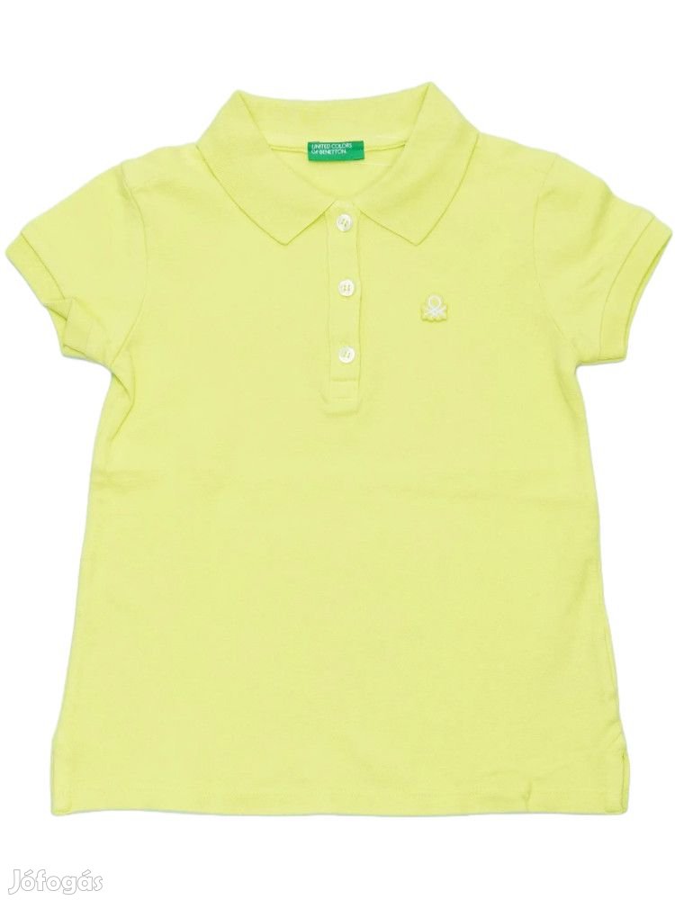 Benetton Új (címkés) Lány Galléros póló (Méret: 110)