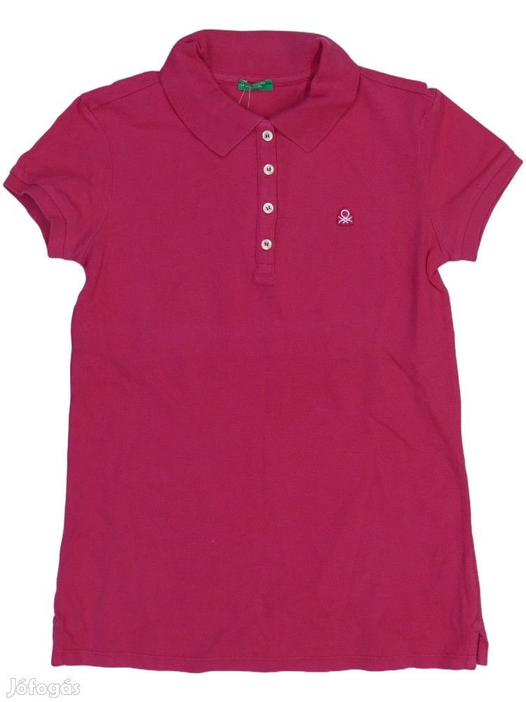 Benetton Új címkés Lány Galléros póló Méret 152