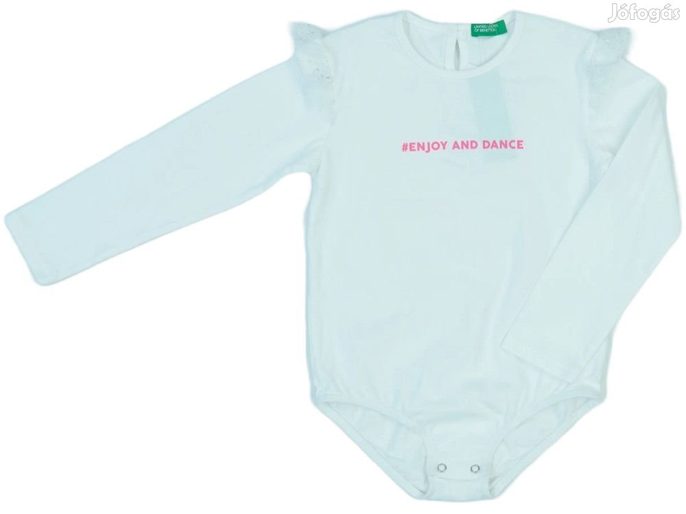 Benetton Új (címkés) Lány Hosszú ujjú body (Méret: 104)