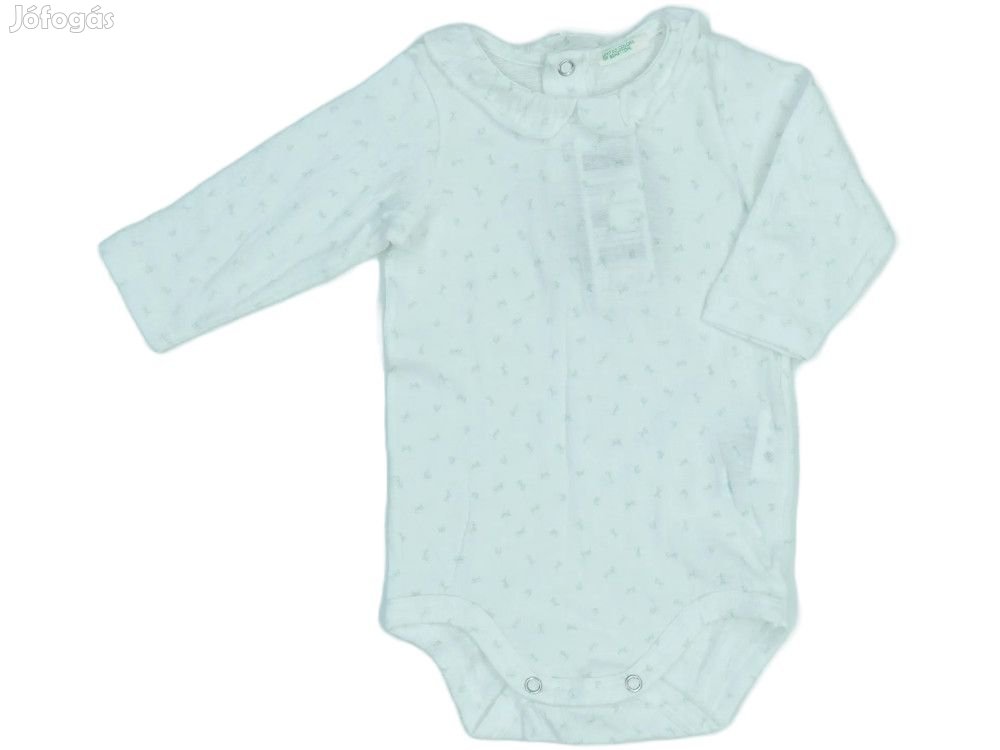Benetton Új (címkés) Lány Hosszú ujjú body (Méret: 62)