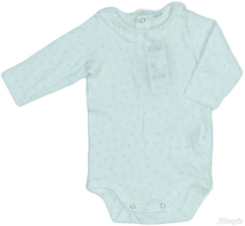 Benetton Új (címkés) Lány Hosszú ujjú body (Méret: 62)