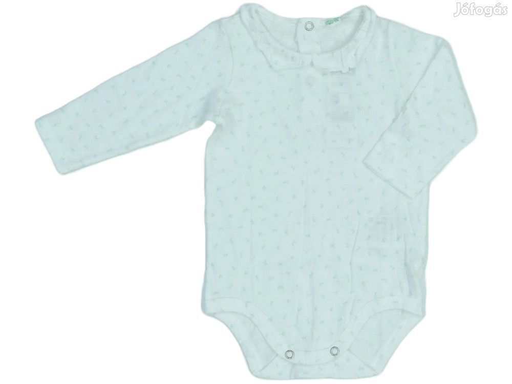 Benetton Új (címkés) Lány Hosszú ujjú body (Méret: 68)