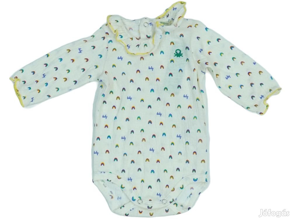 Benetton Új címkés Lány Hosszú ujjú body Méret 68