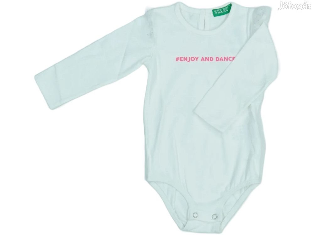 Benetton Új címkés Lány Hosszú ujjú body Méret 68