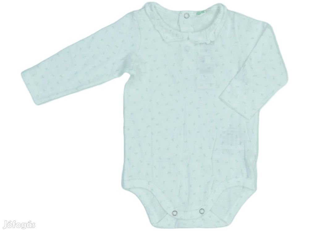 Benetton Új (címkés) Lány Hosszú ujjú body (Méret: 68)