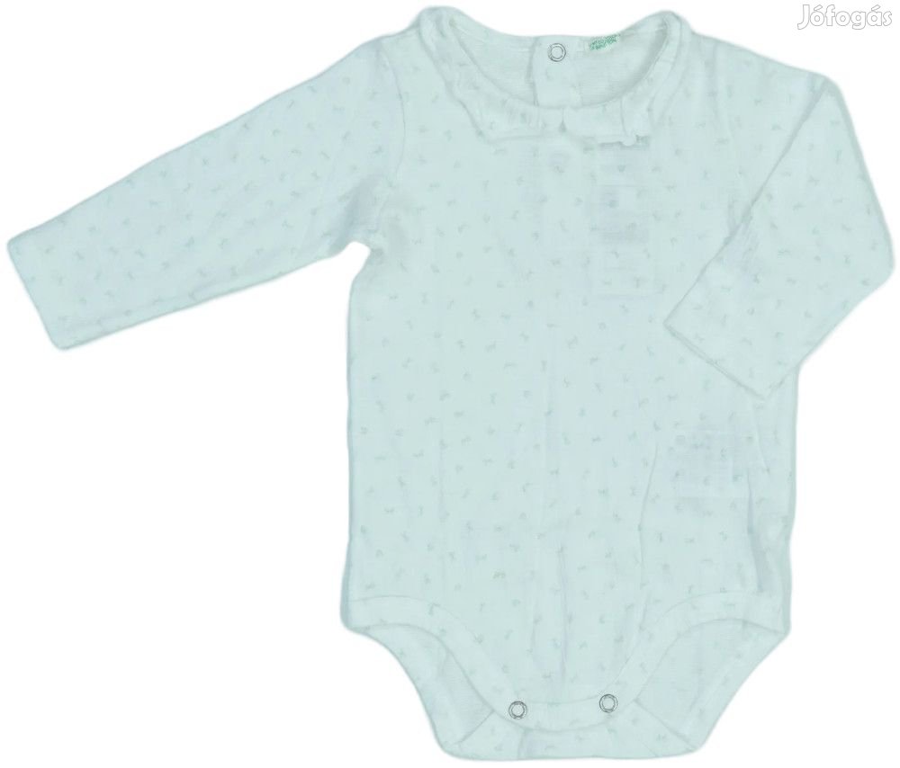 Benetton Új (címkés) Lány Hosszú ujjú body (Méret: 68)