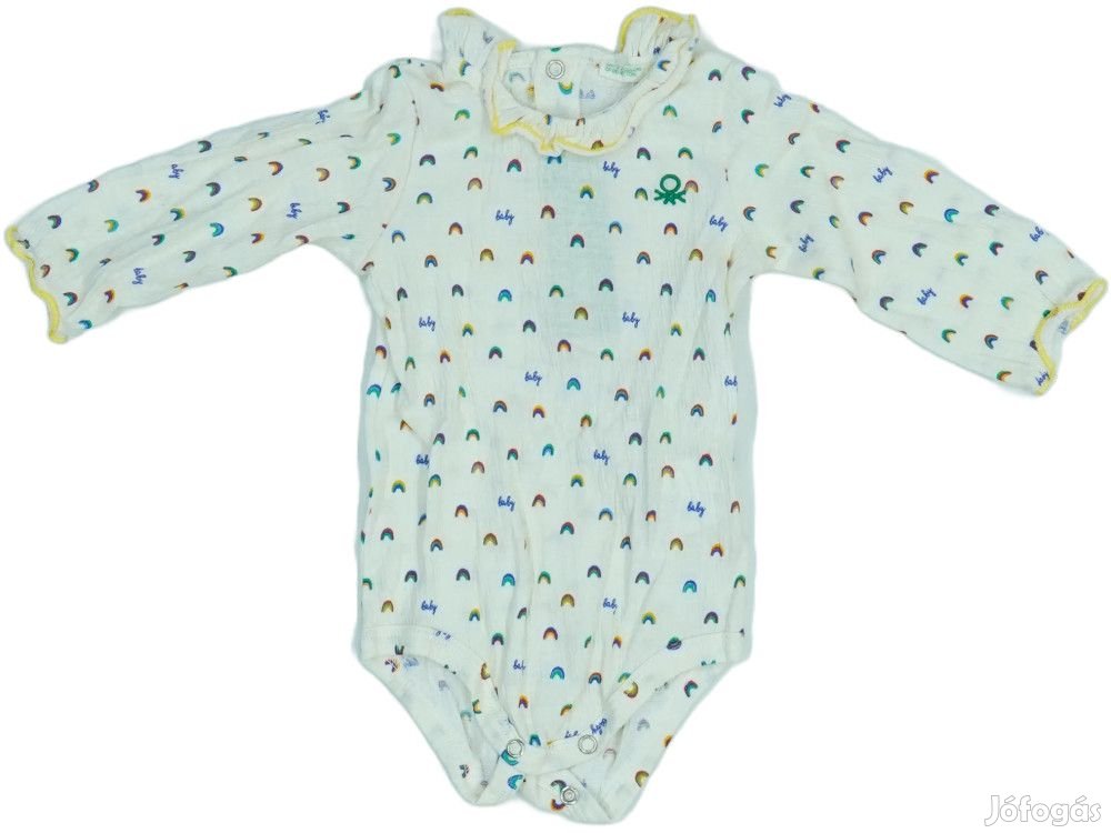 Benetton Új címkés Lány Hosszú ujjú body Méret 74