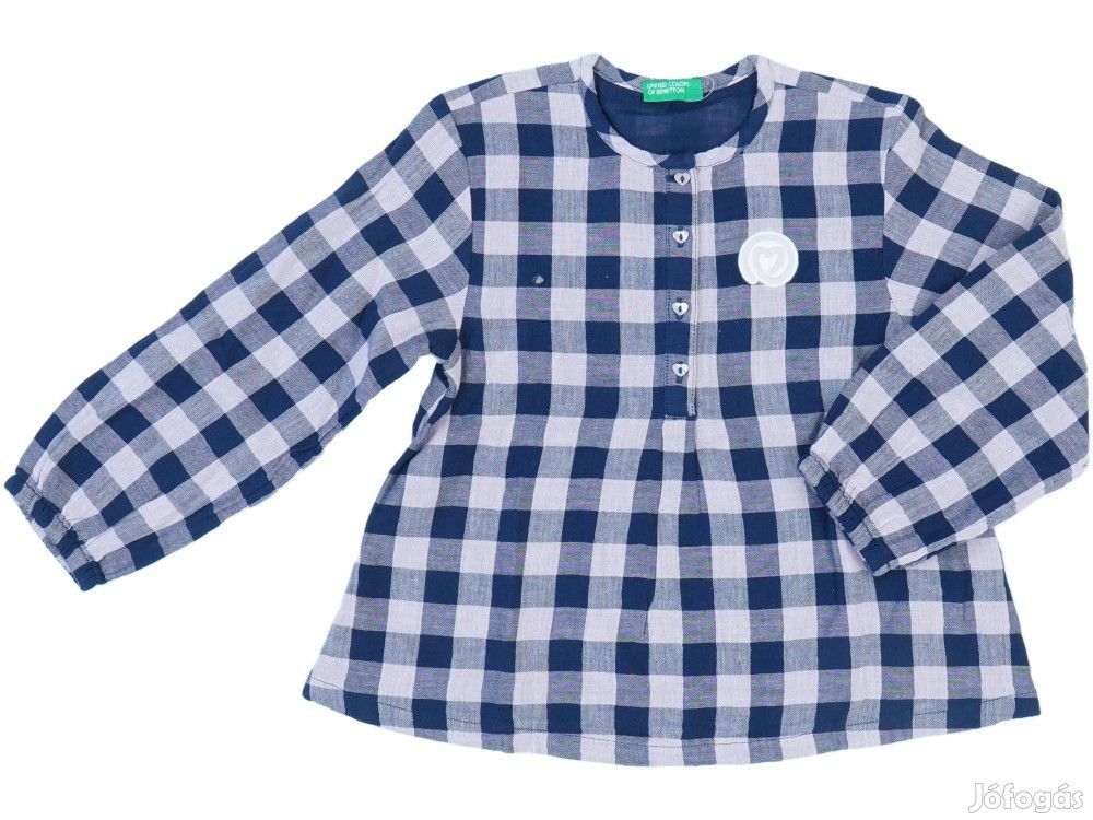 Benetton Új (címkés) Lány Hosszú ujjú felső (Méret: 104)