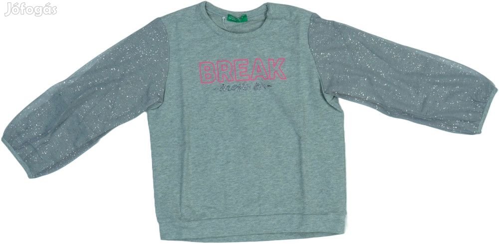 Benetton Új (címkés) Lány Hosszú ujjú felső (Méret: 104)