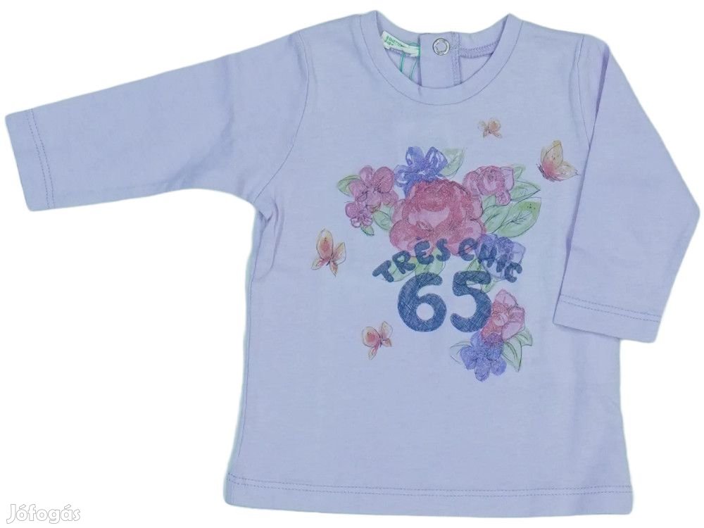 Benetton Új (címkés) Lány Hosszú ujjú felső (Méret: 62)