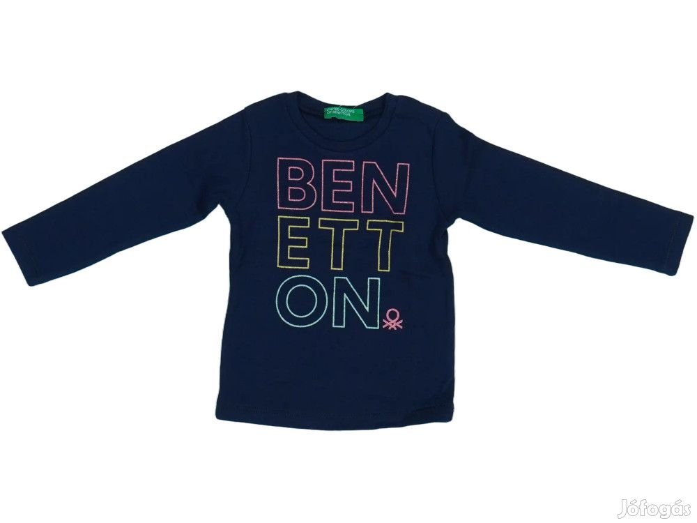 Benetton Új (címkés) Lány Hosszú ujjú felső (Méret: 68)