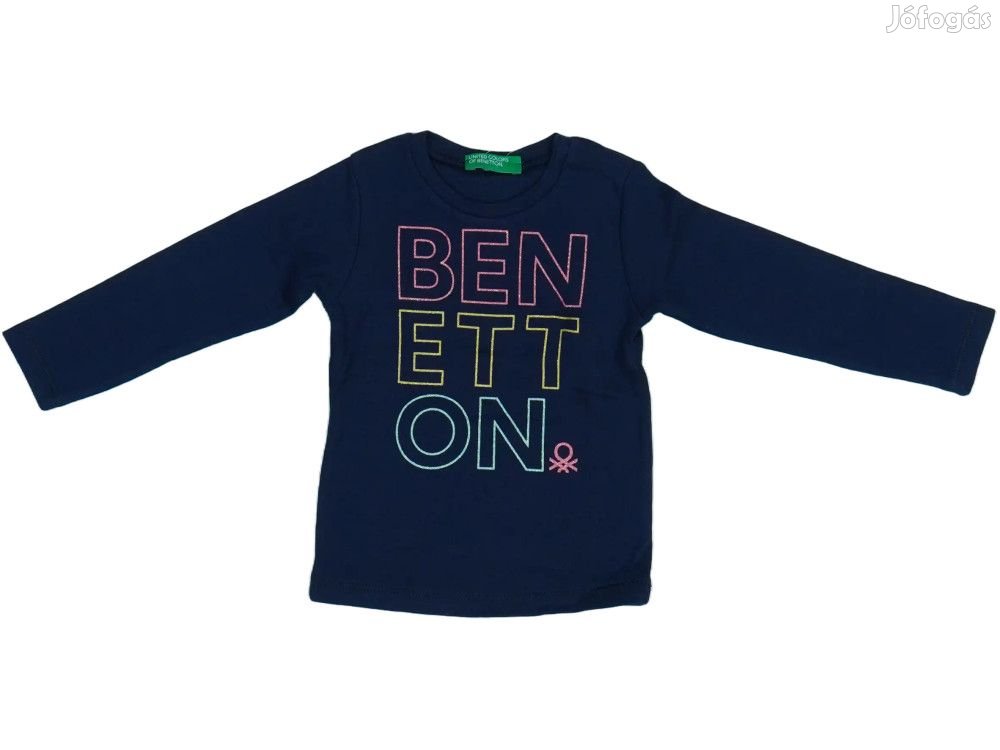 Benetton Új (címkés) Lány Hosszú ujjú felső (Méret: 68)