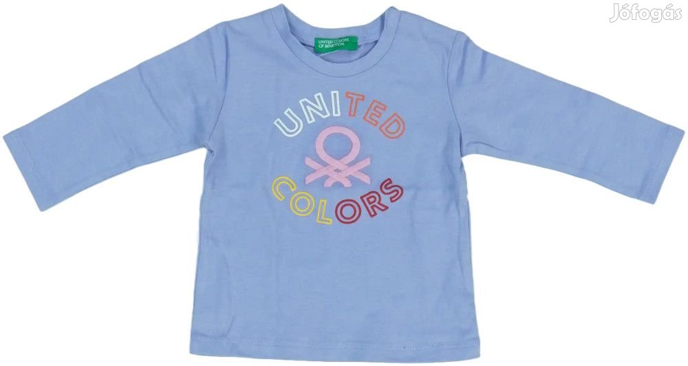 Benetton Új (címkés) Lány Hosszú ujjú felső (Méret: 74)