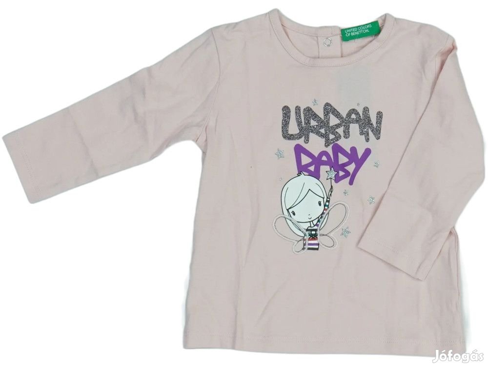 Benetton Új címkés Lány Hosszú ujjú felső Méret 80