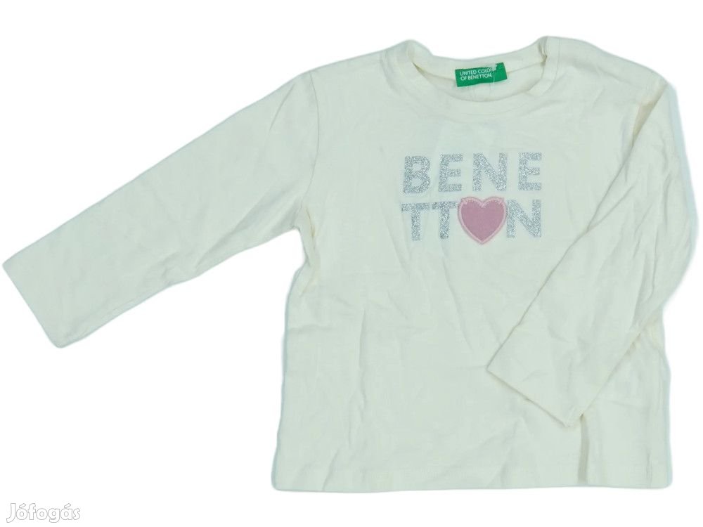 Benetton Új címkés Lány Hosszú ujjú felső Méret 86