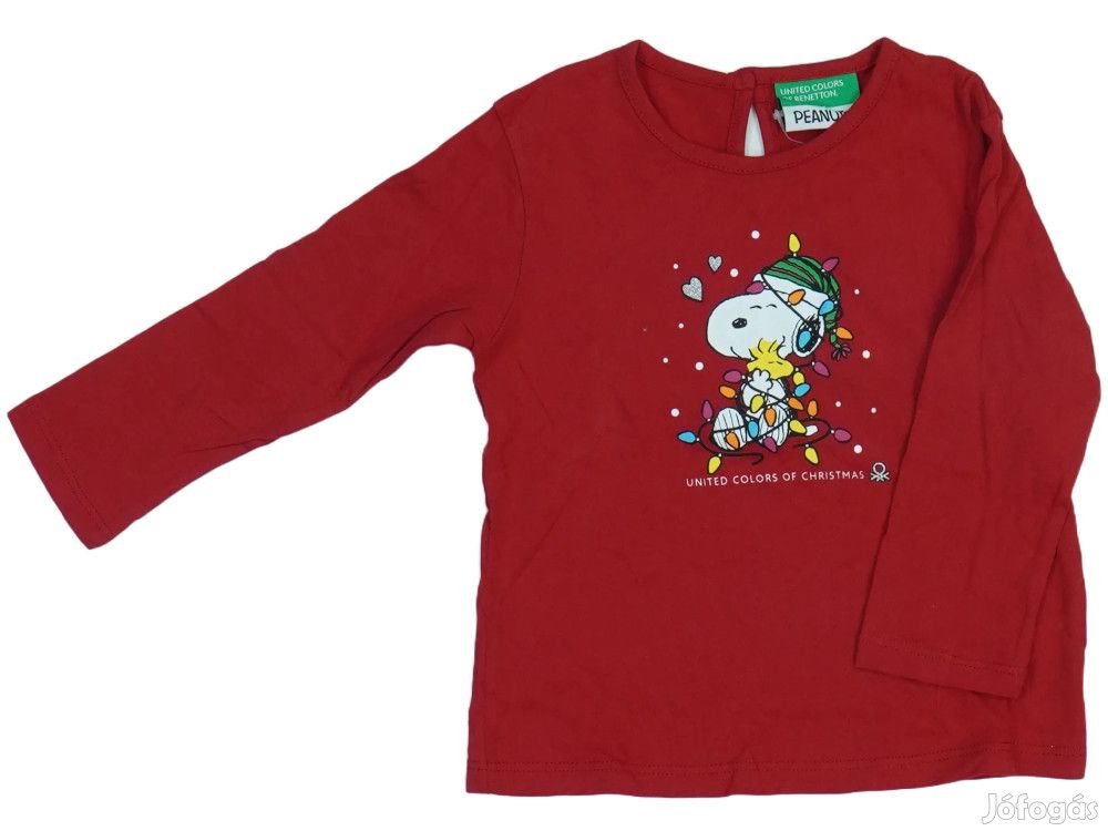 Benetton Új címkés Lány Hosszú ujjú felső Méret 86