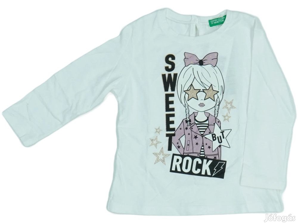 Benetton Új címkés Lány Hosszú ujjú felső Méret 86