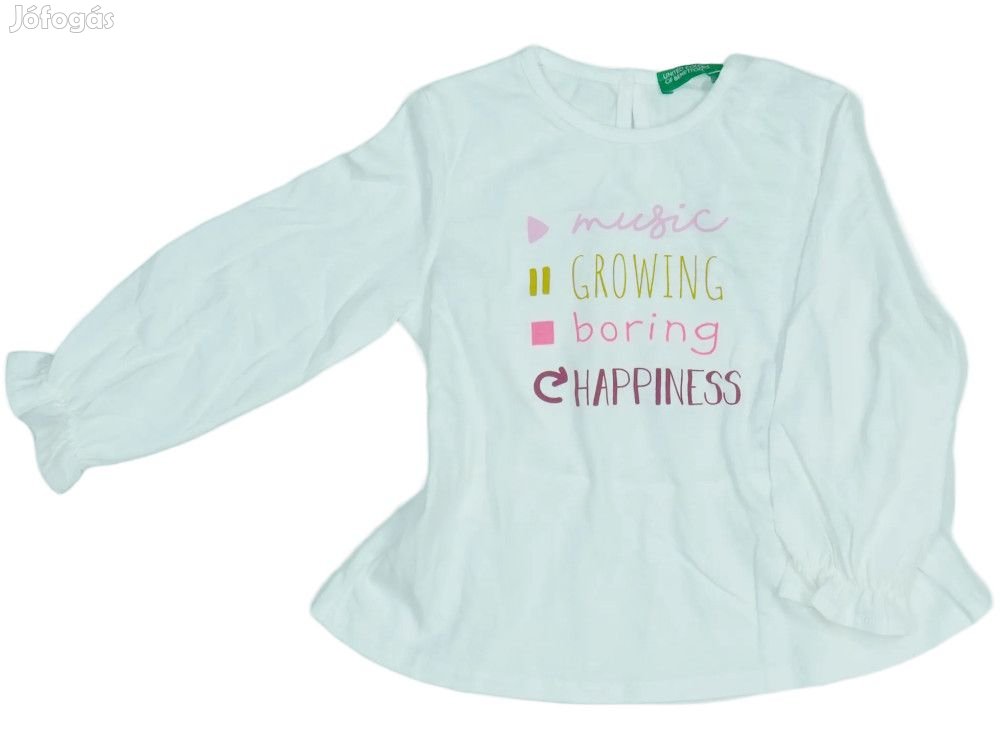 Benetton Új címkés Lány Hosszú ujjú felső Méret 86