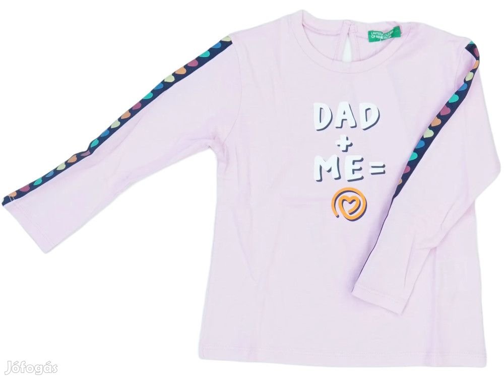 Benetton Új címkés Lány Hosszú ujjú felső Méret 92