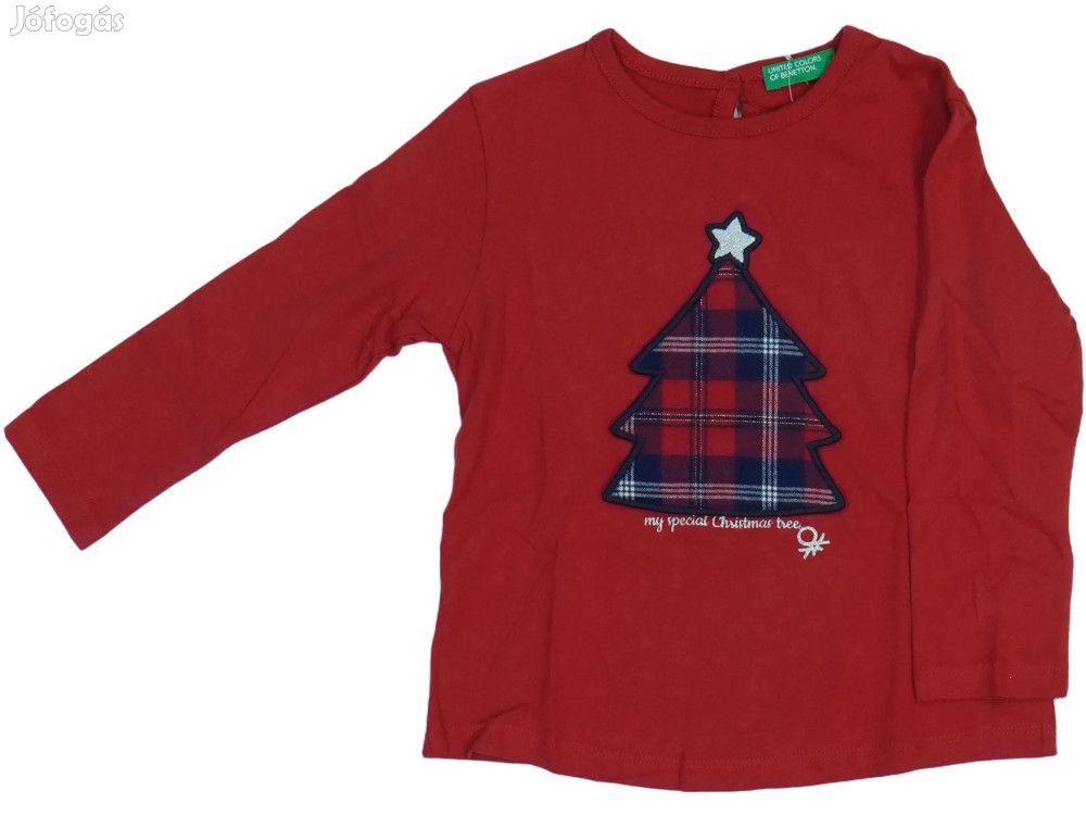 Benetton Új címkés Lány Hosszú ujjú felső Méret 92