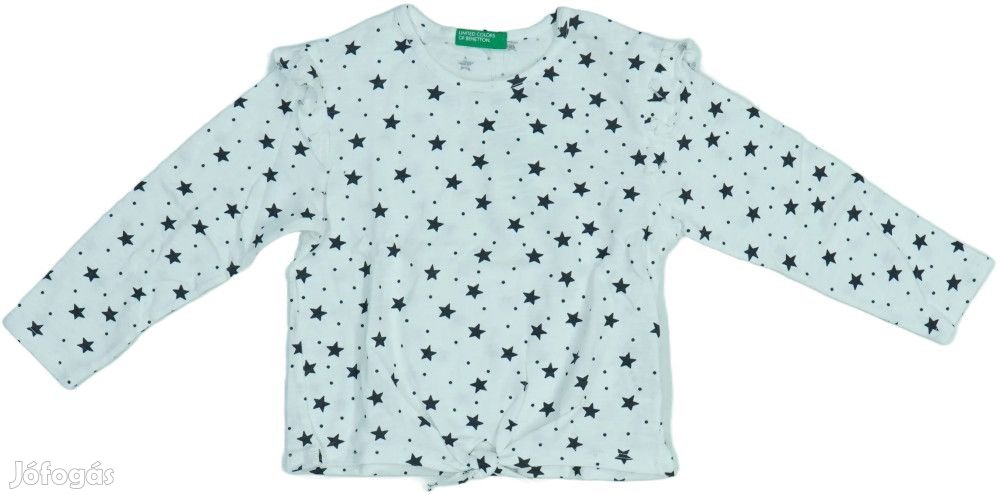 Benetton Új (címkés) Lány Hosszú ujjú felső (Méret: 92)