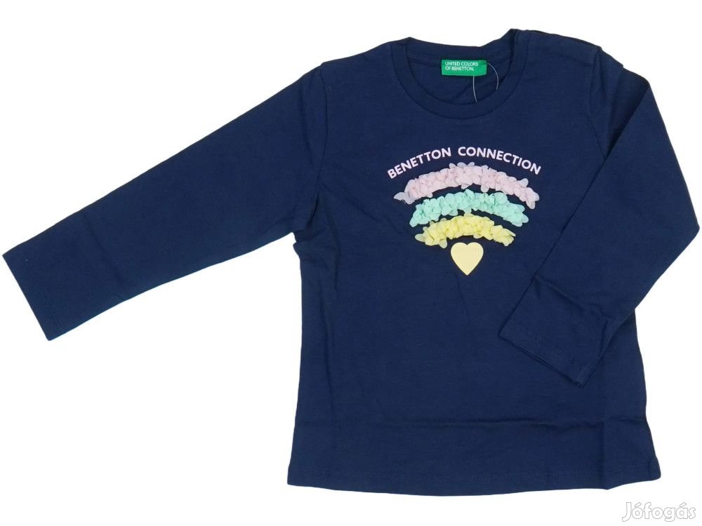 Benetton Új címkés Lány Hosszú ujjú felső Méret 92