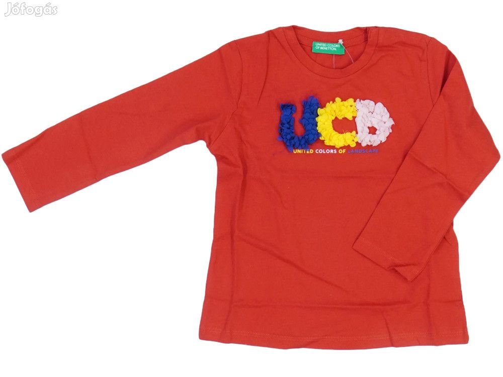 Benetton Új címkés Lány Hosszú ujjú felső Méret 92