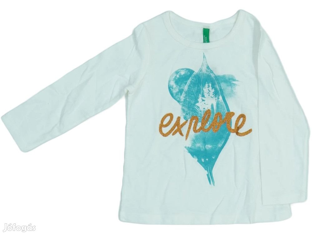 Benetton Új címkés Lány Hosszú ujjú felső Méret 92