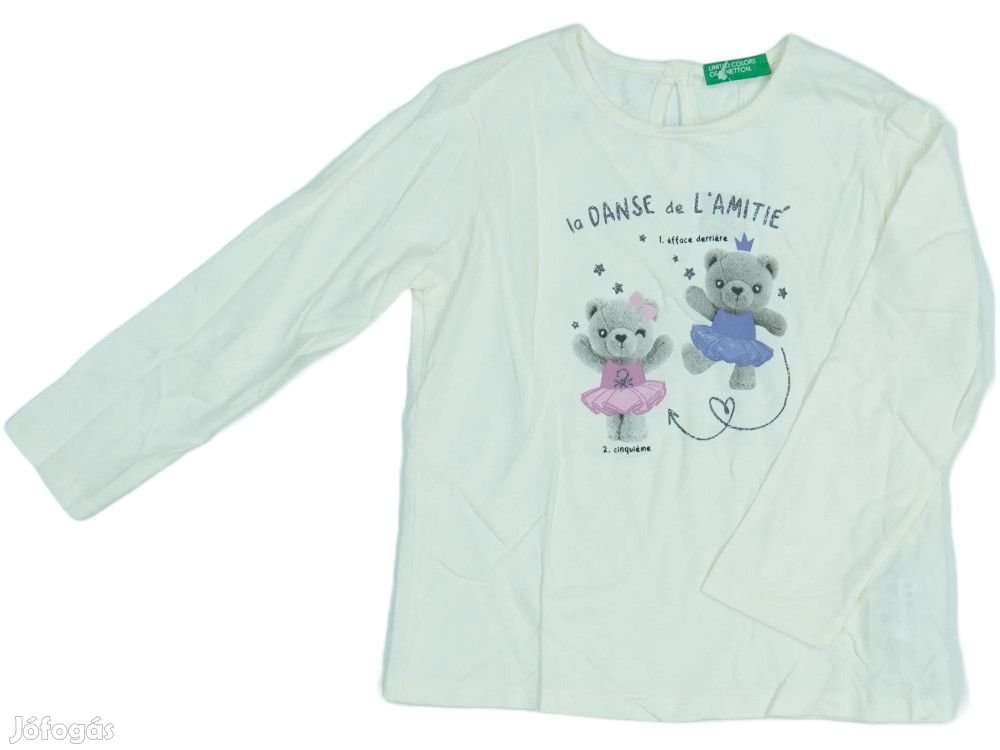 Benetton Új címkés Lány Hosszú ujjú felső Méret 98