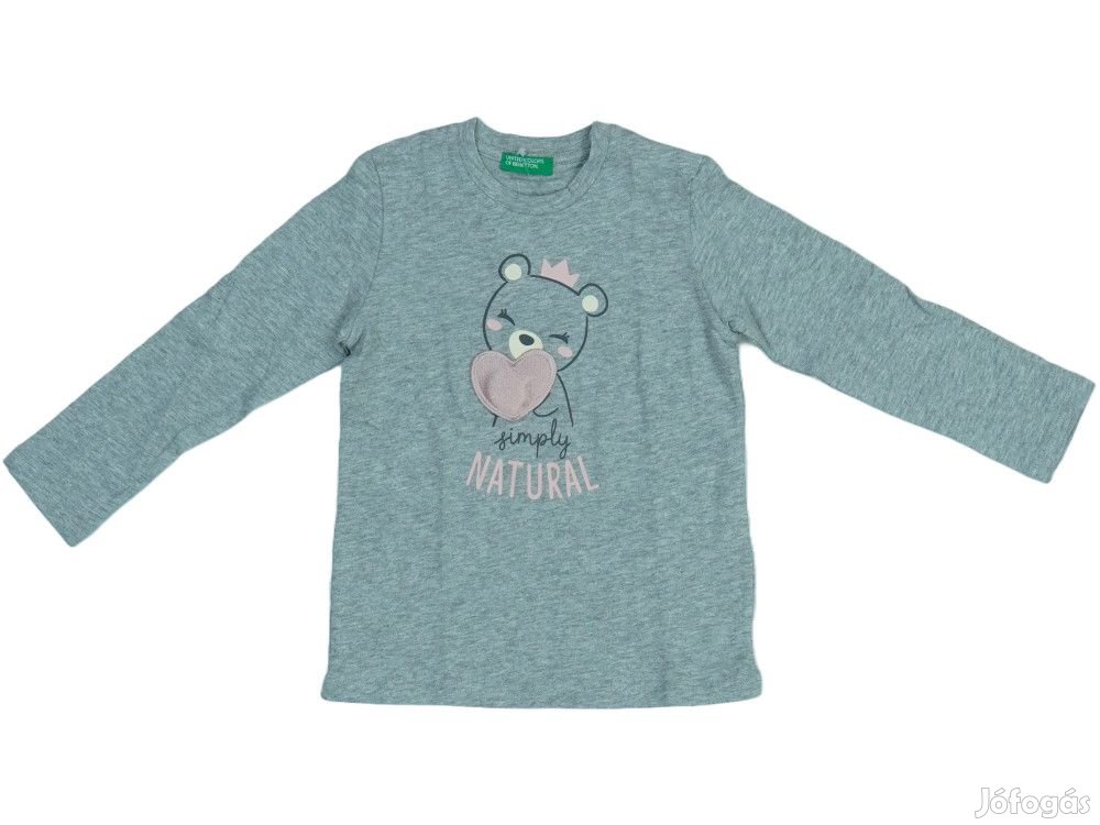 Benetton Új (címkés) Lány Hosszú ujjú felső (Méret: 98)