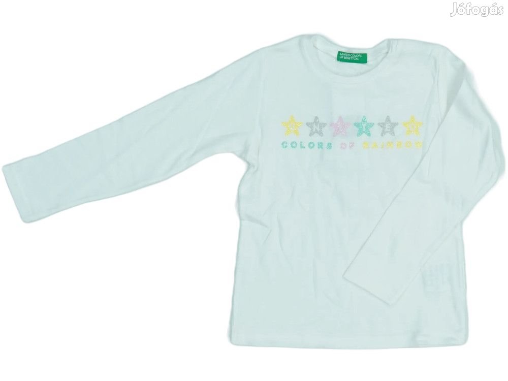 Benetton Új címkés Lány Hosszú ujjú felső Méret 98
