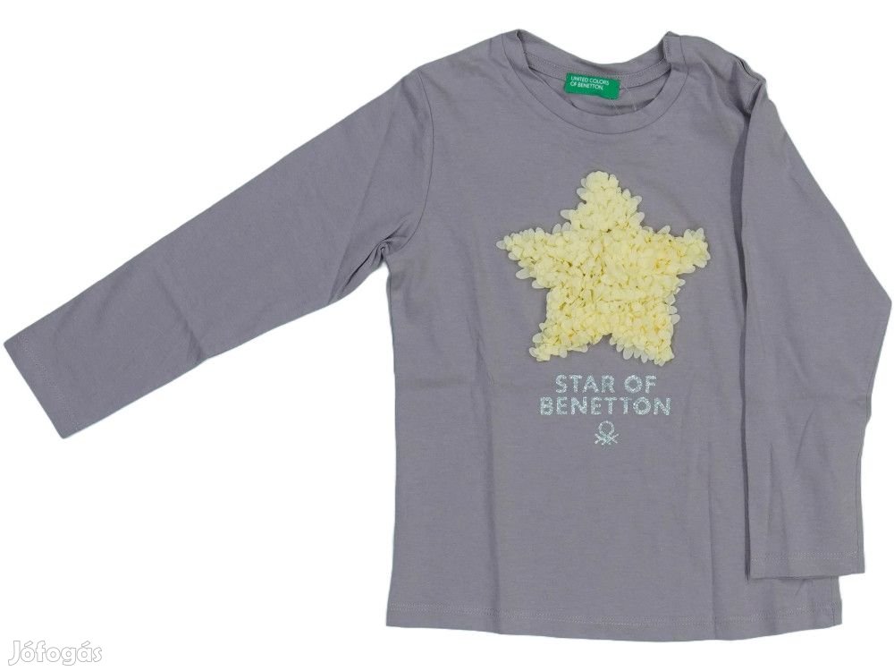 Benetton Új címkés Lány Hosszú ujjú felső Méret 98