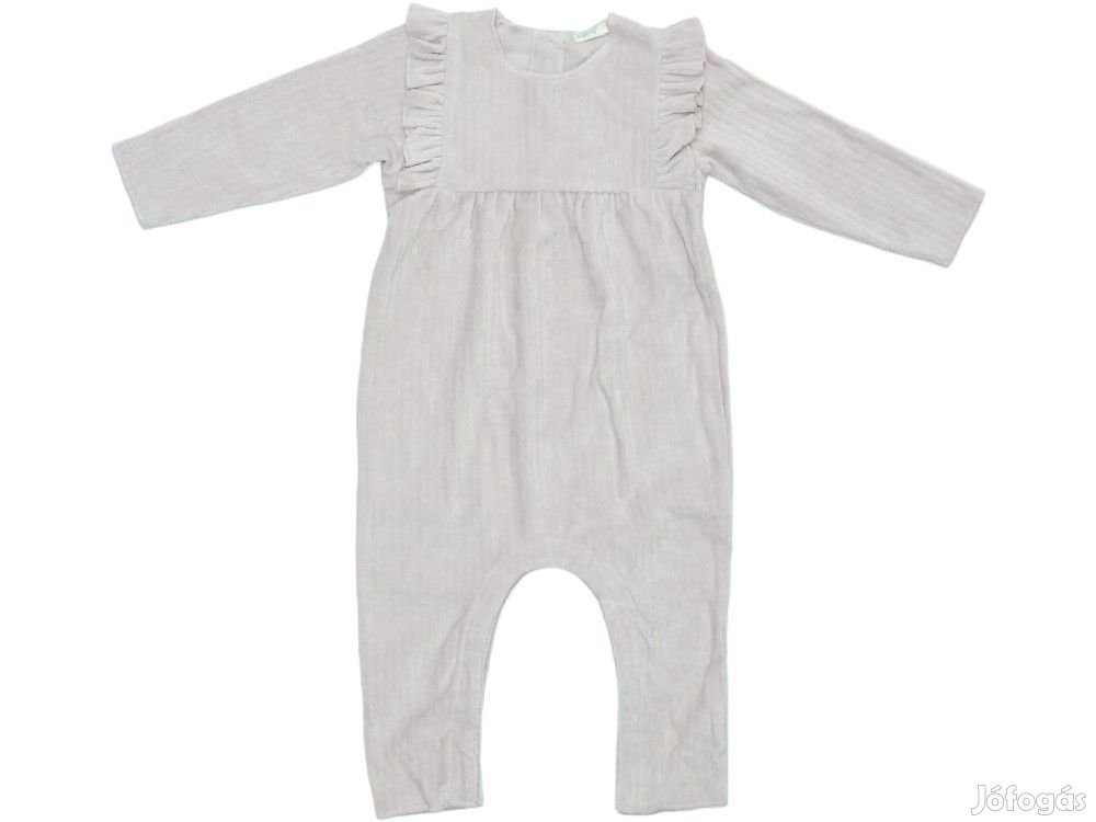 Benetton Új (címkés) Lány Hosszú ujjú rugdalózó (Méret: 74)