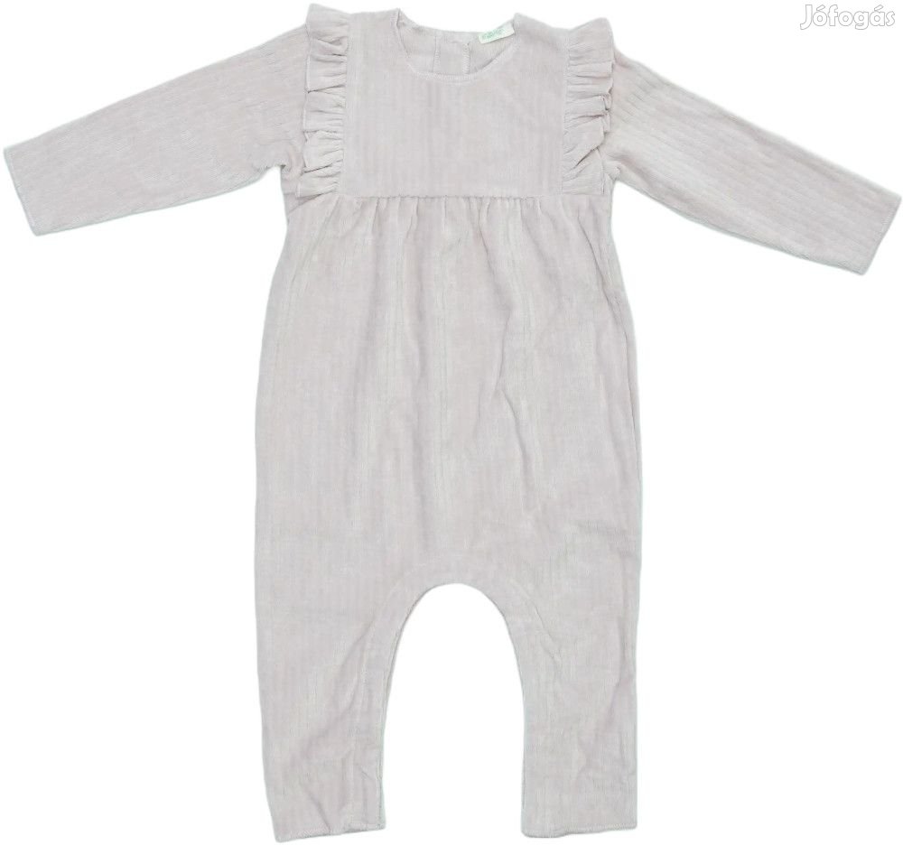 Benetton Új (címkés) Lány Hosszú ujjú rugdalózó (Méret: 74)