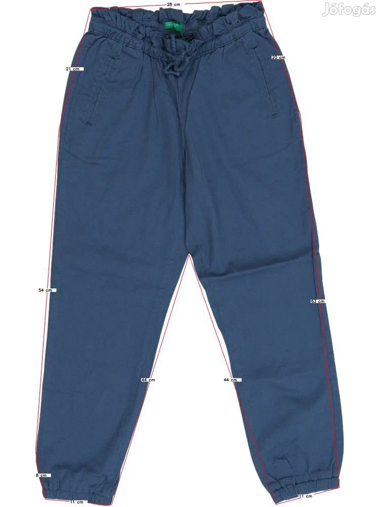 Benetton Új (címkés) Lány Hosszúnadrág (Méret: 134)