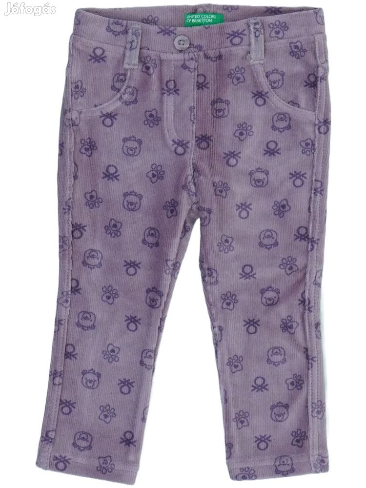Benetton Új (címkés) Lány Hosszúnadrág (Méret: 80)