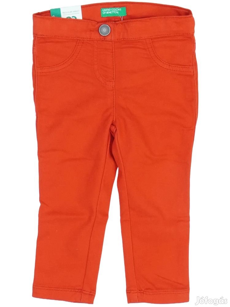 Benetton Új (címkés) Lány Hosszúnadrág (Méret: 86)