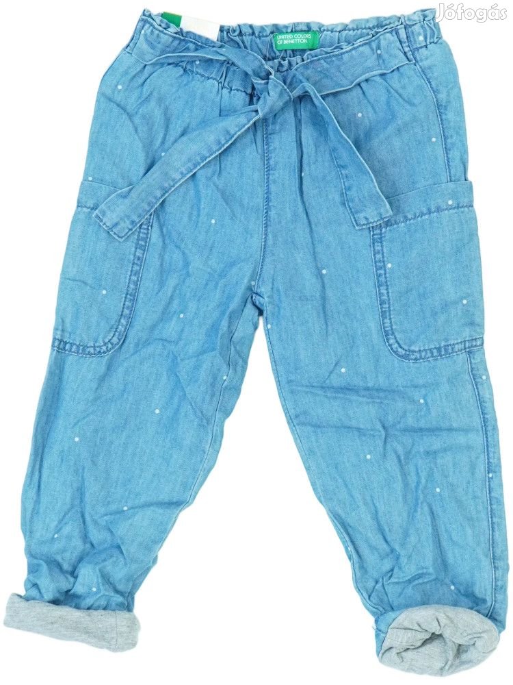 Benetton Új (címkés) Lány Hosszúnadrág (Méret: 98)