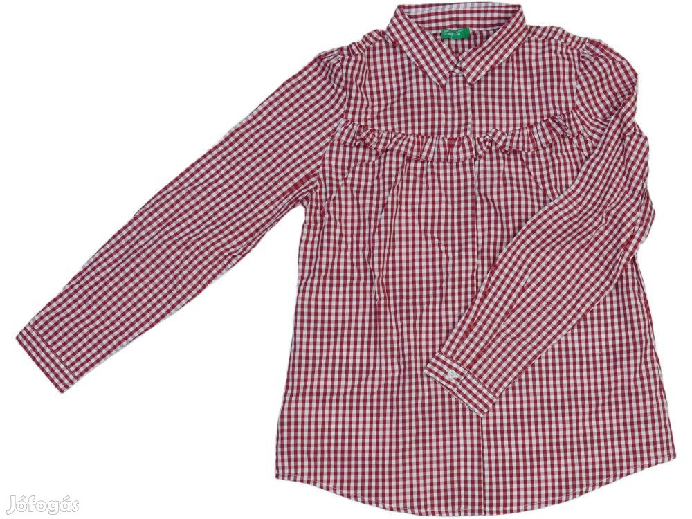 Benetton Új címkés Lány Ing Méret 152