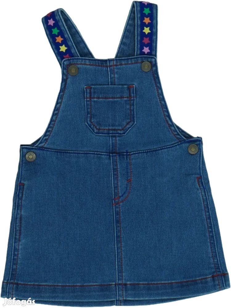 Benetton Új címkés Lány Kantáros szoknya Méret 68