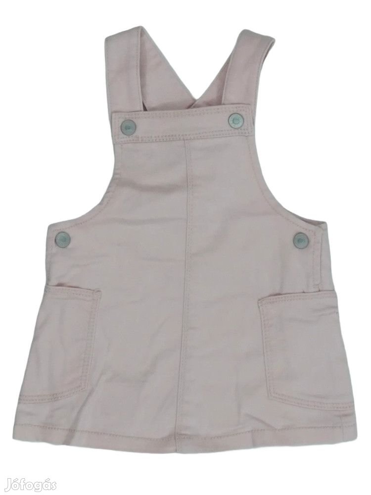 Benetton Új (címkés) Lány Kantáros szoknya (Méret: 74)