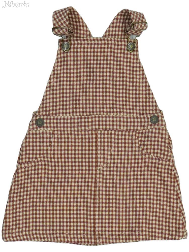 Benetton Új címkés Lány Kantáros szoknya Méret 92