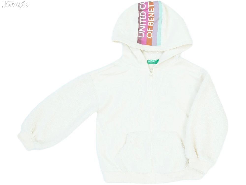 Benetton Új (címkés) Lány Kapucnis pulóver (Méret: 110)