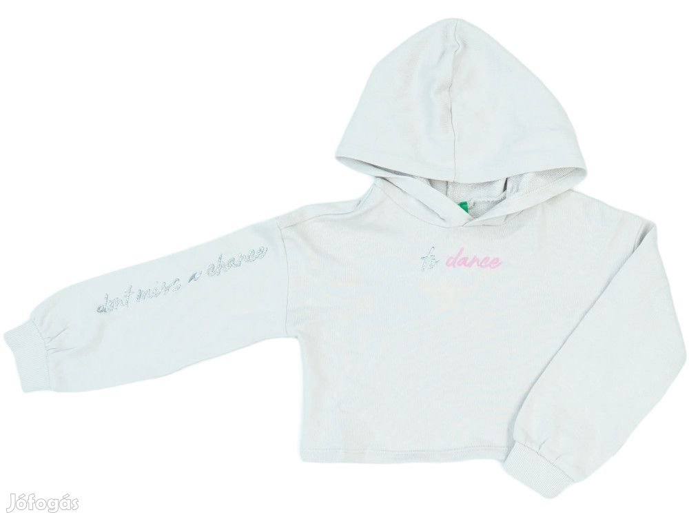 Benetton Új (címkés) Lány Kapucnis pulóver (Méret: 122)