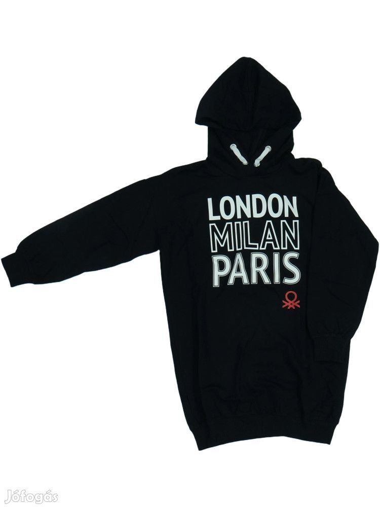 Benetton Új címkés Lány Kapucnis pulóver Méret 128