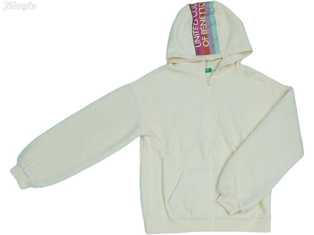 Benetton Új címkés Lány Kapucnis pulóver Méret 164